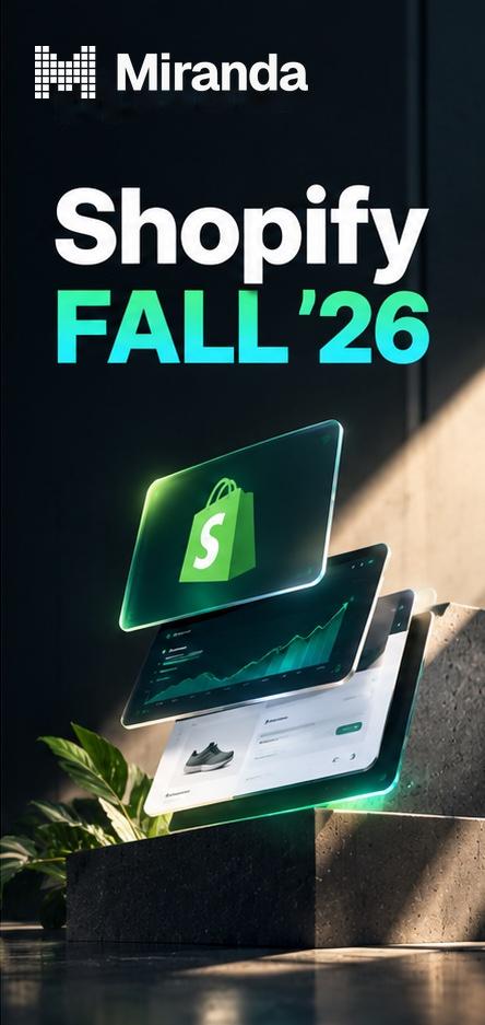 Shopify Fall '26: sedm novinek, které mohou změnit i české e-shopy
