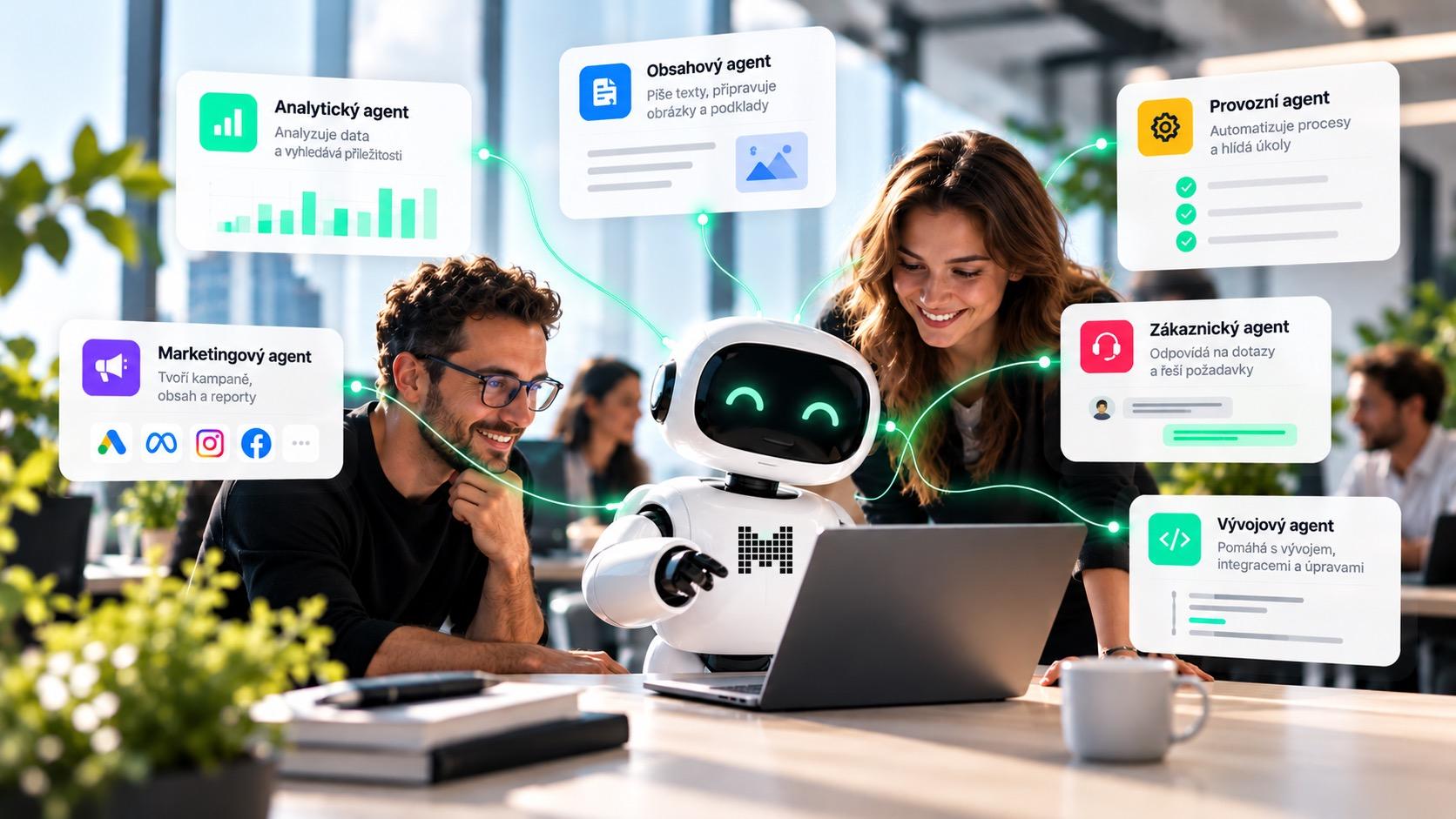 AI agent ve firmě: co zvládne, kdy stačí automatizace a jak začít