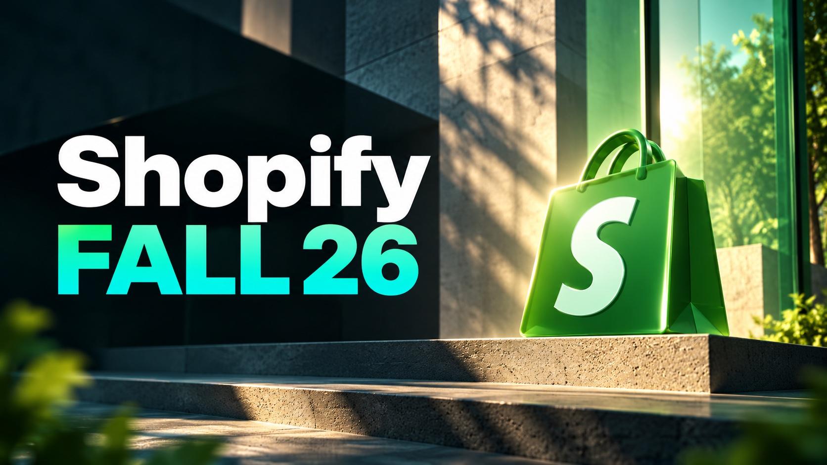 Shopify Fall '26: sedm novinek, které mohou změnit i české e-shopy