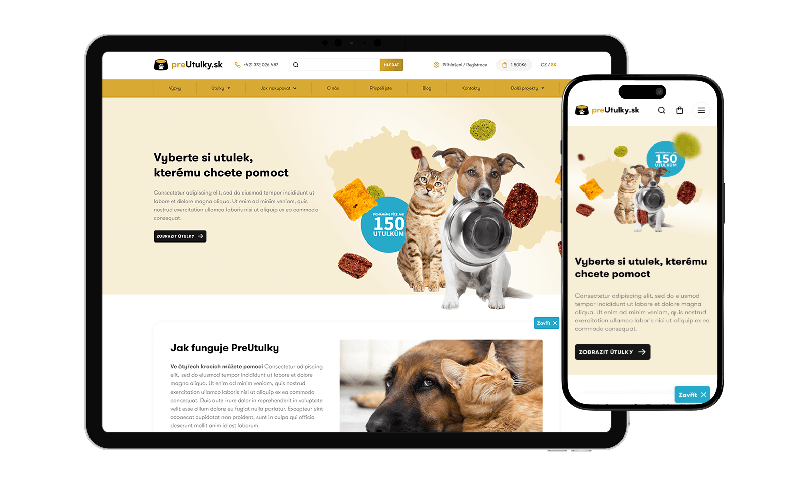 PREUTULKY.SK — case study