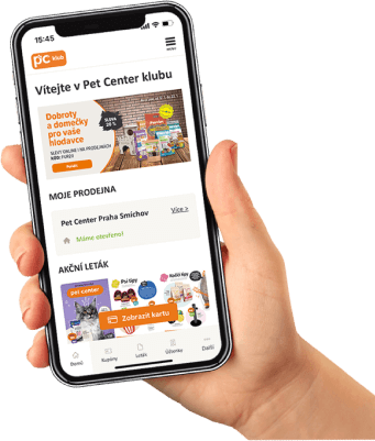 Petcenter app homepage
